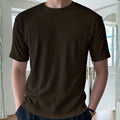 Rib T-Shirt Deep Coffee