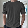 Rib T-Shirt Dark Grey
