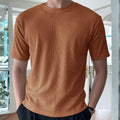 Rib T-Shirt Bronze