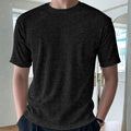 Rib T-Shirt Anthra Melange