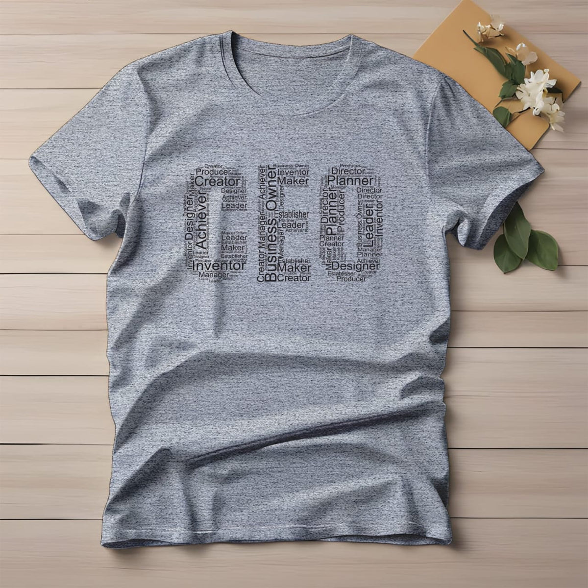 Half Sleeve t-shirt print CEO