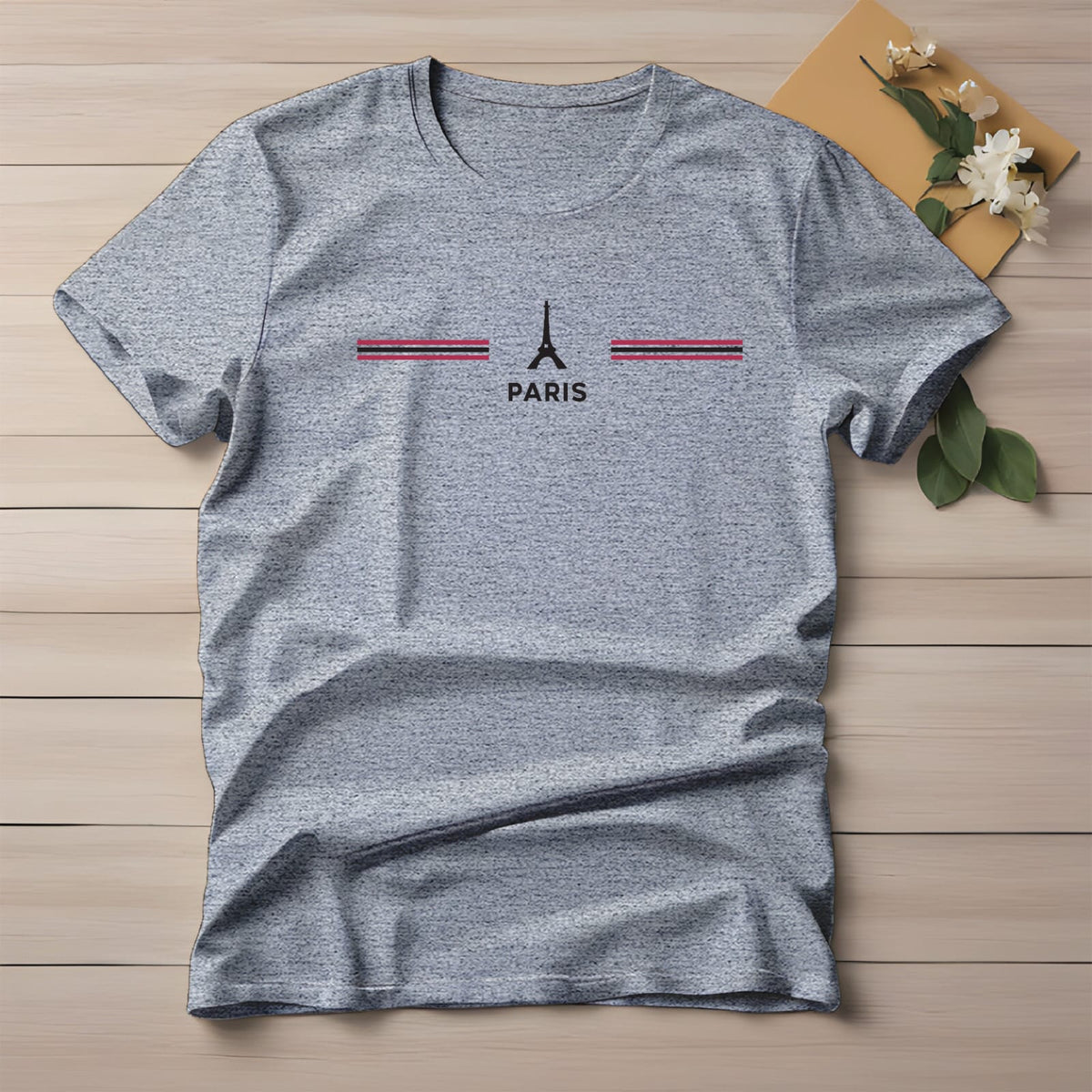 Half Sleeve t-shirt print PARIS