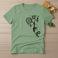 Half Sleeve t-shirt print CHEST DESIGN