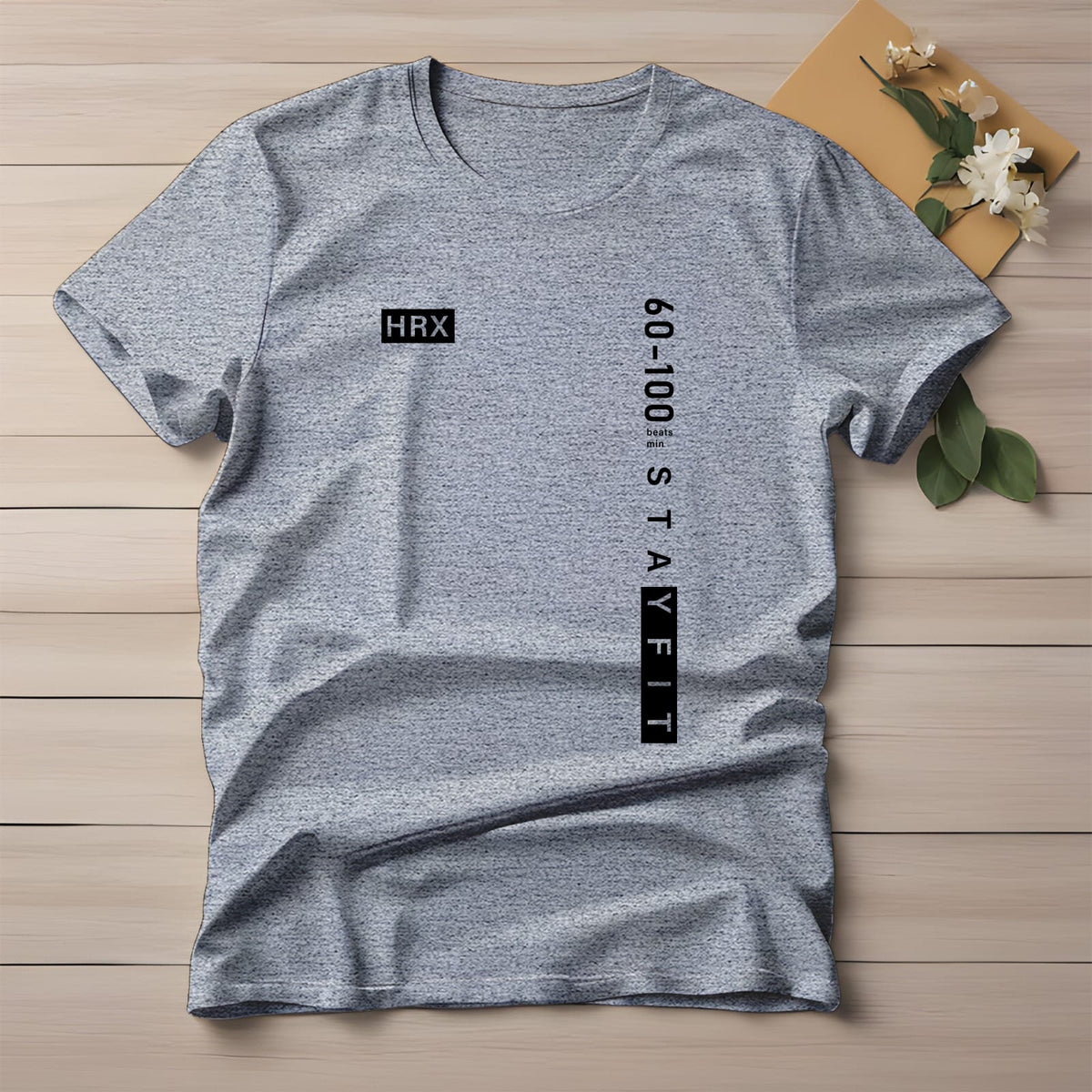 Half Sleeve t-shirt print HRX