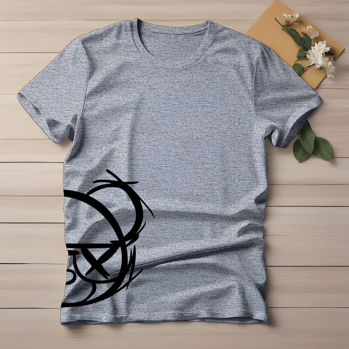 Half Sleeve t-shirt print HAM LINE