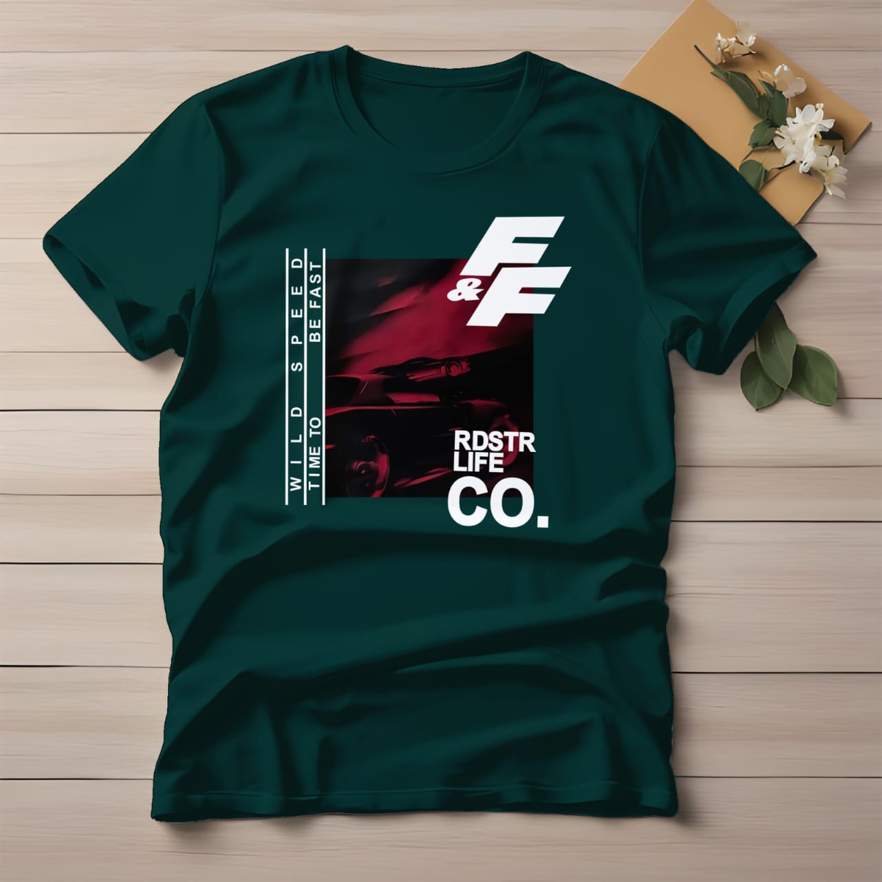 Half Sleeve t-shirt print FF