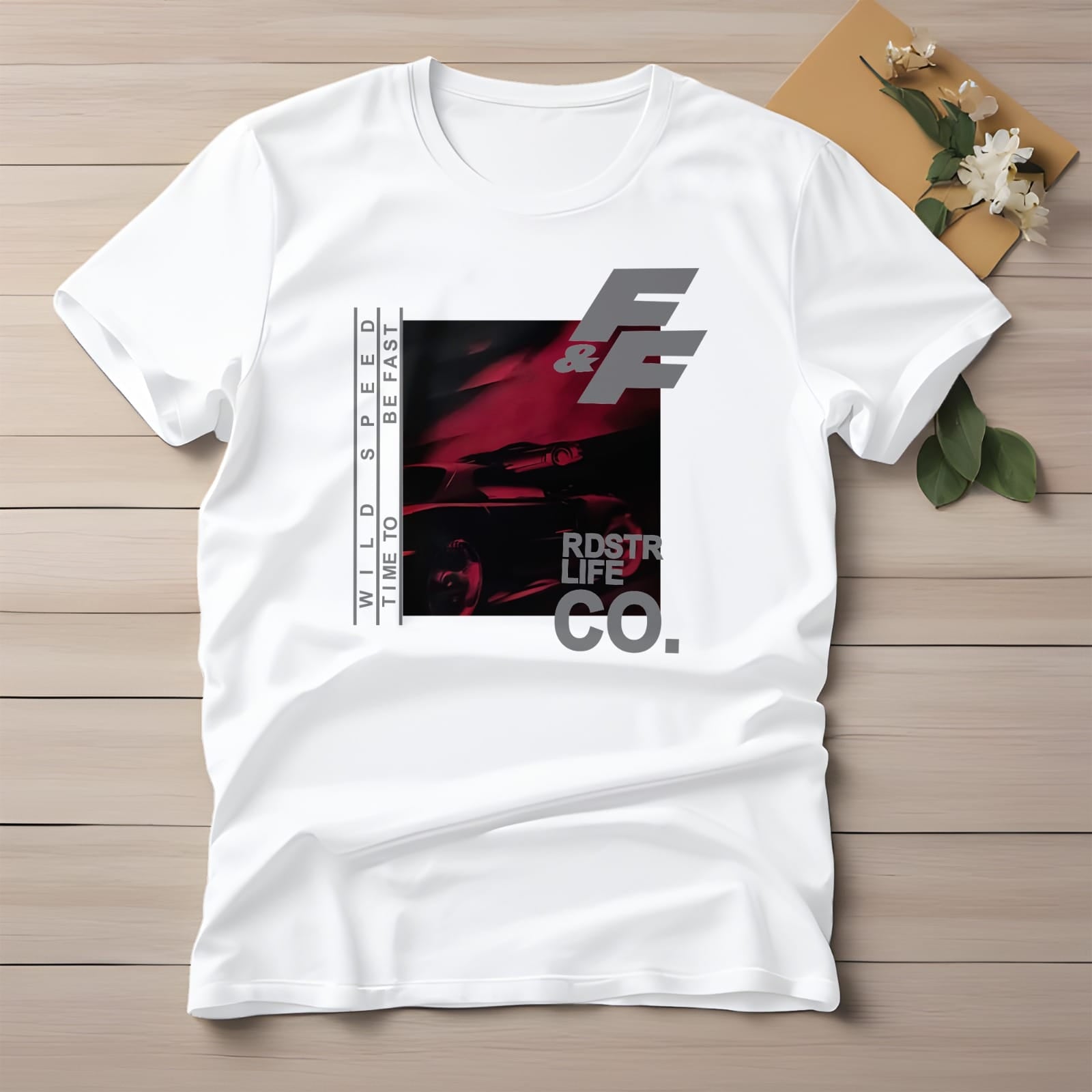 Half Sleeve t-shirt print FF