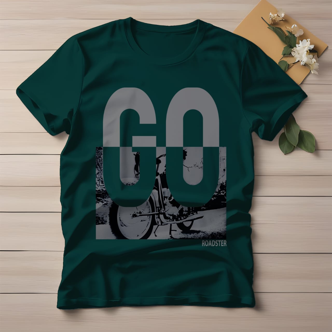 Half Sleeve t-shirt print GO