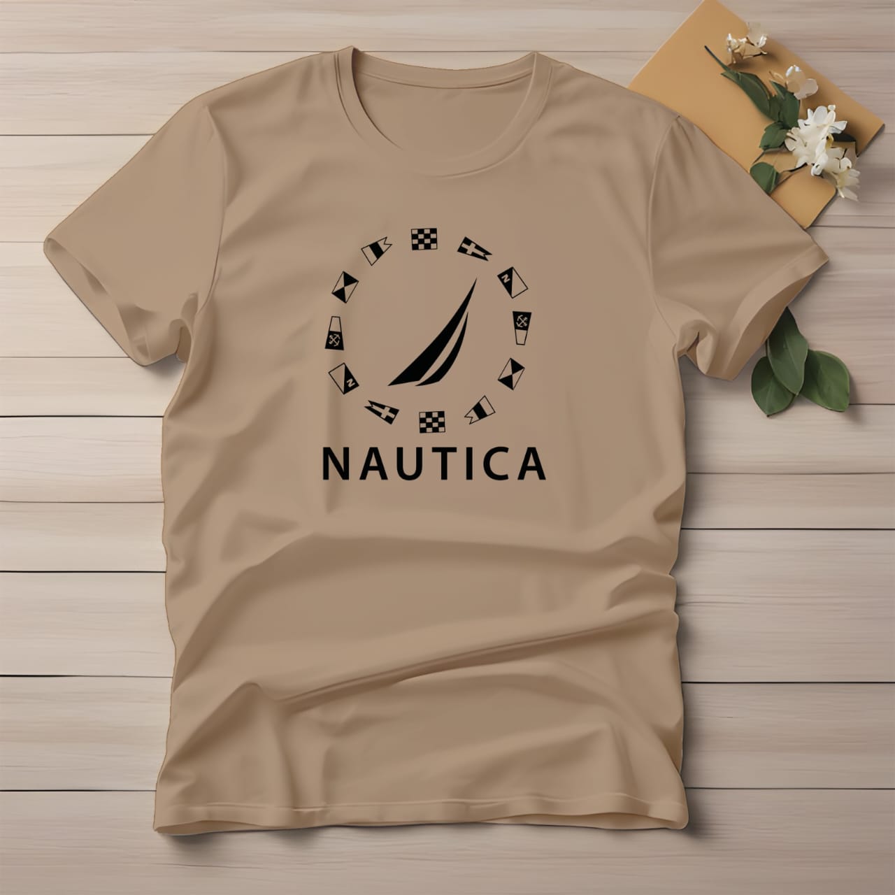 Half Sleeve t-shirt print NAUTICA