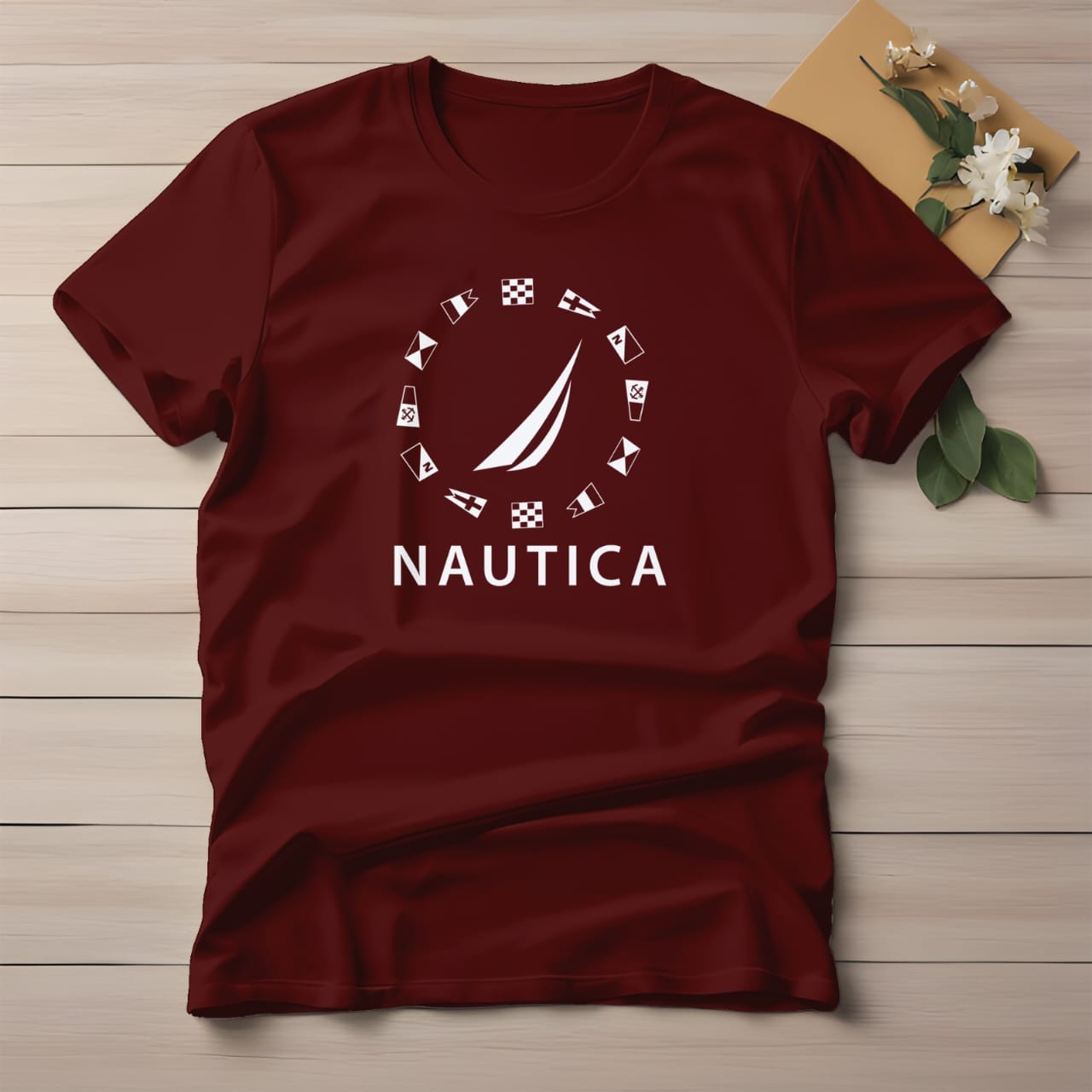 Half Sleeve t-shirt print NAUTICA