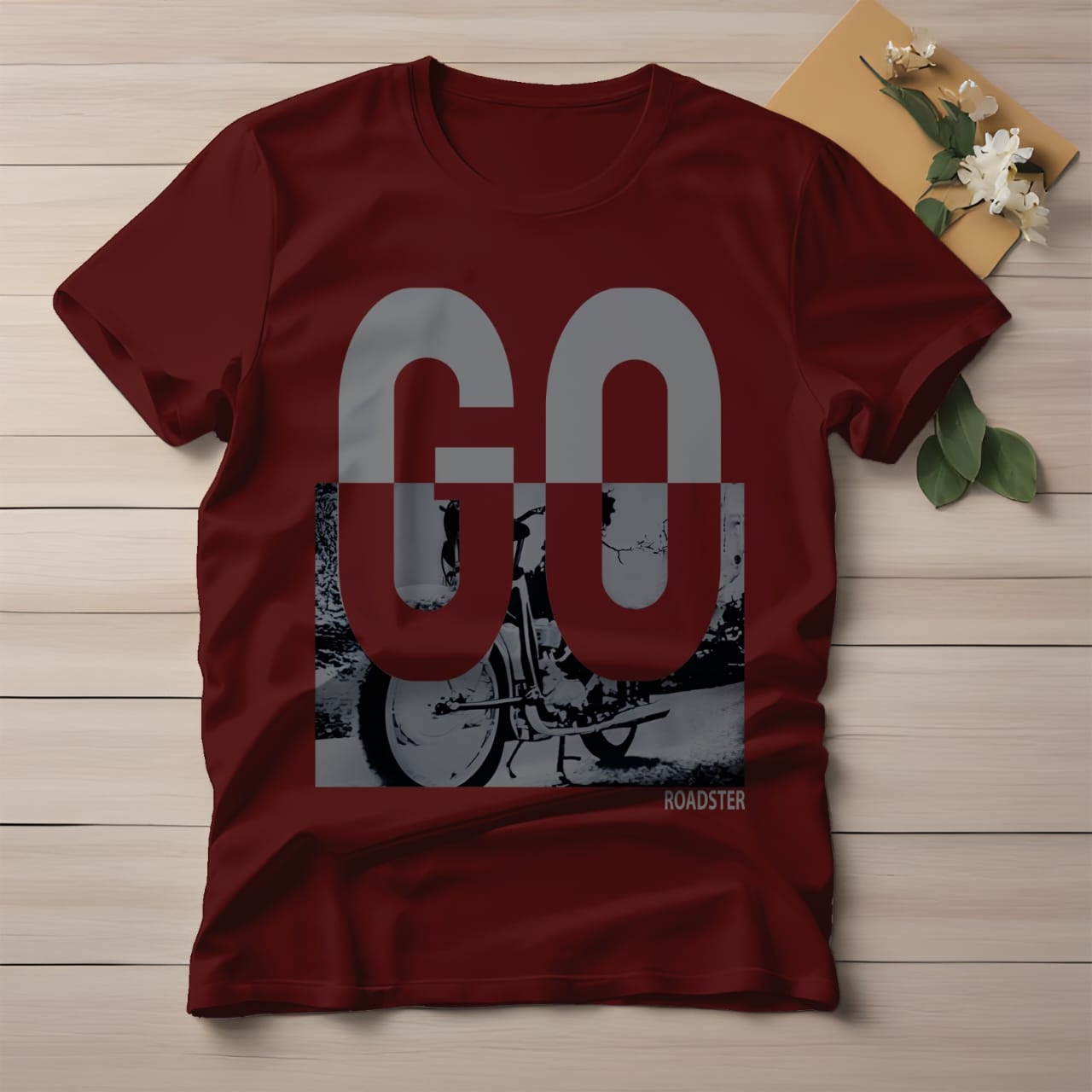 Half Sleeve t-shirt print GO