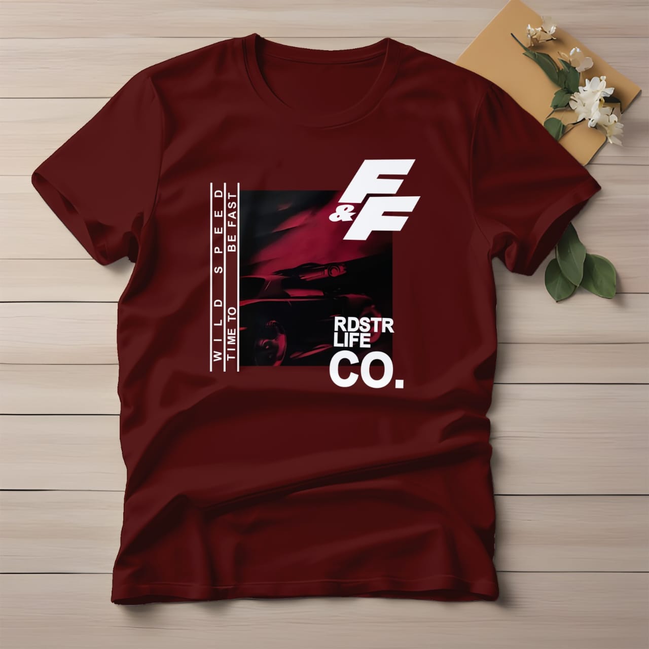 Half Sleeve t-shirt print FF