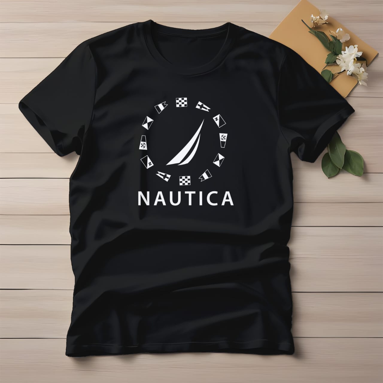 Half Sleeve t-shirt print NAUTICA
