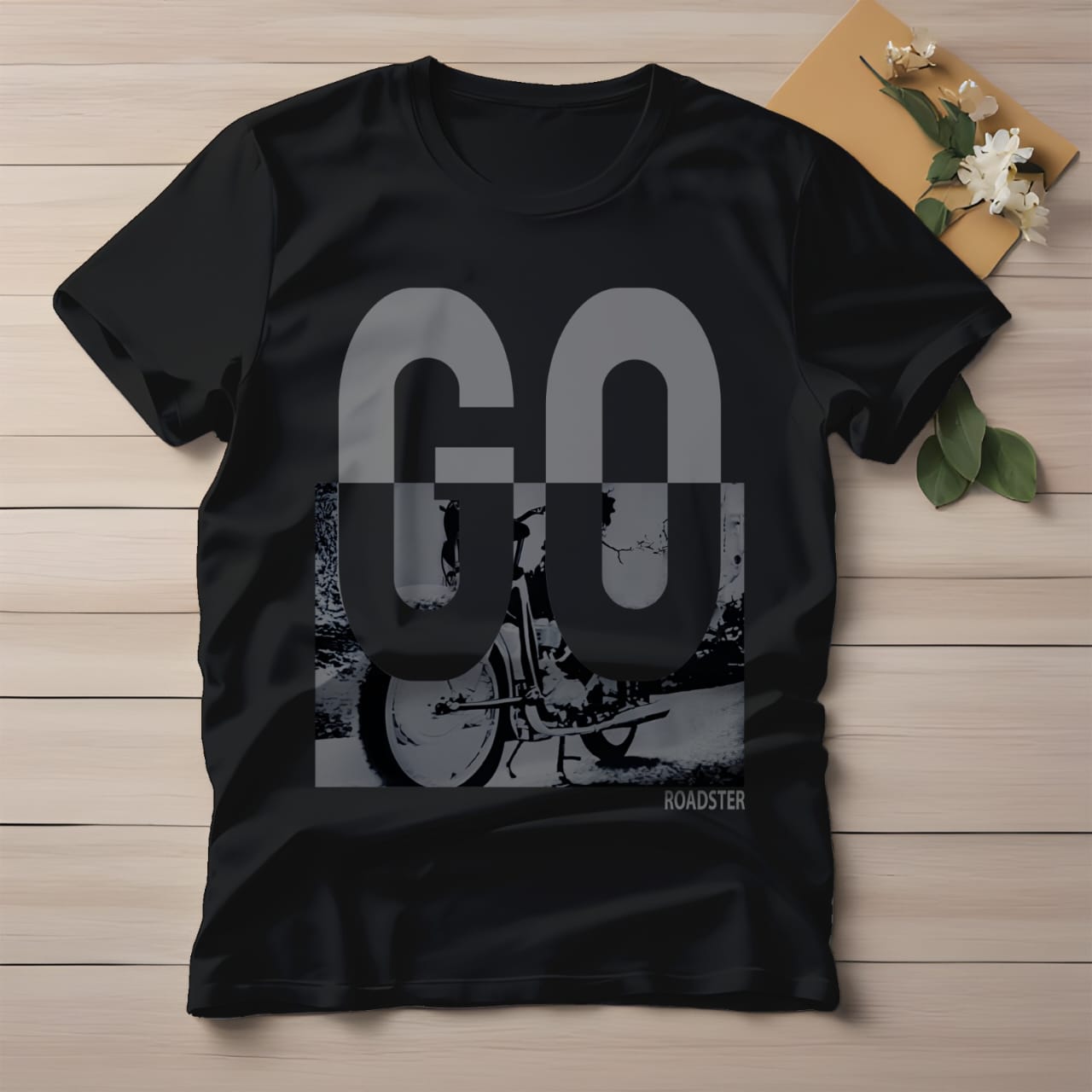 Half Sleeve t-shirt print GO