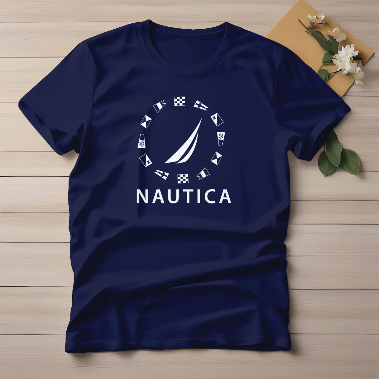 Half Sleeve t-shirt print NAUTICA