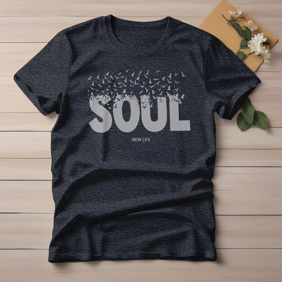 Half Sleeve t-shirt print SOUL