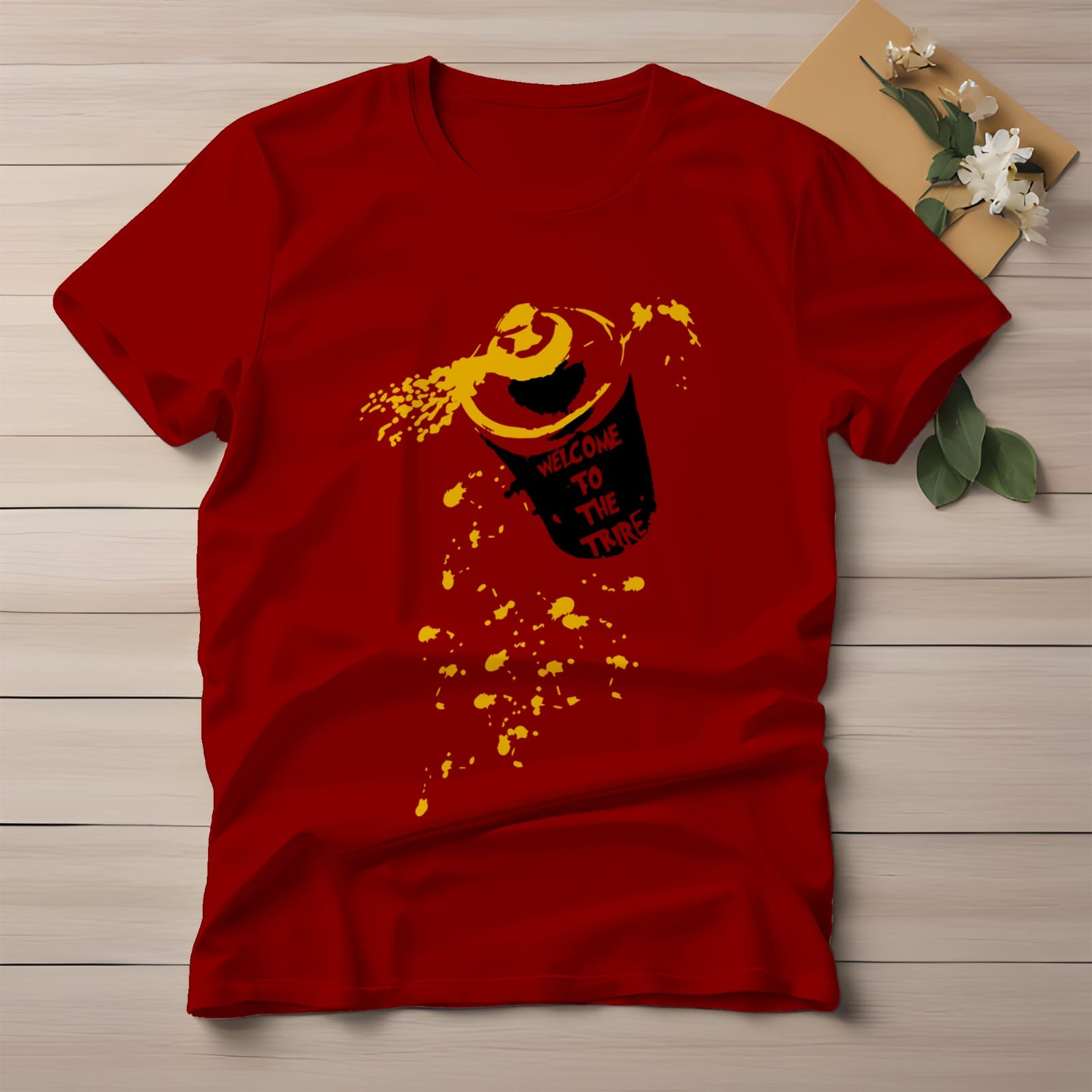 Half Sleeve t-shirt print ALADDIN