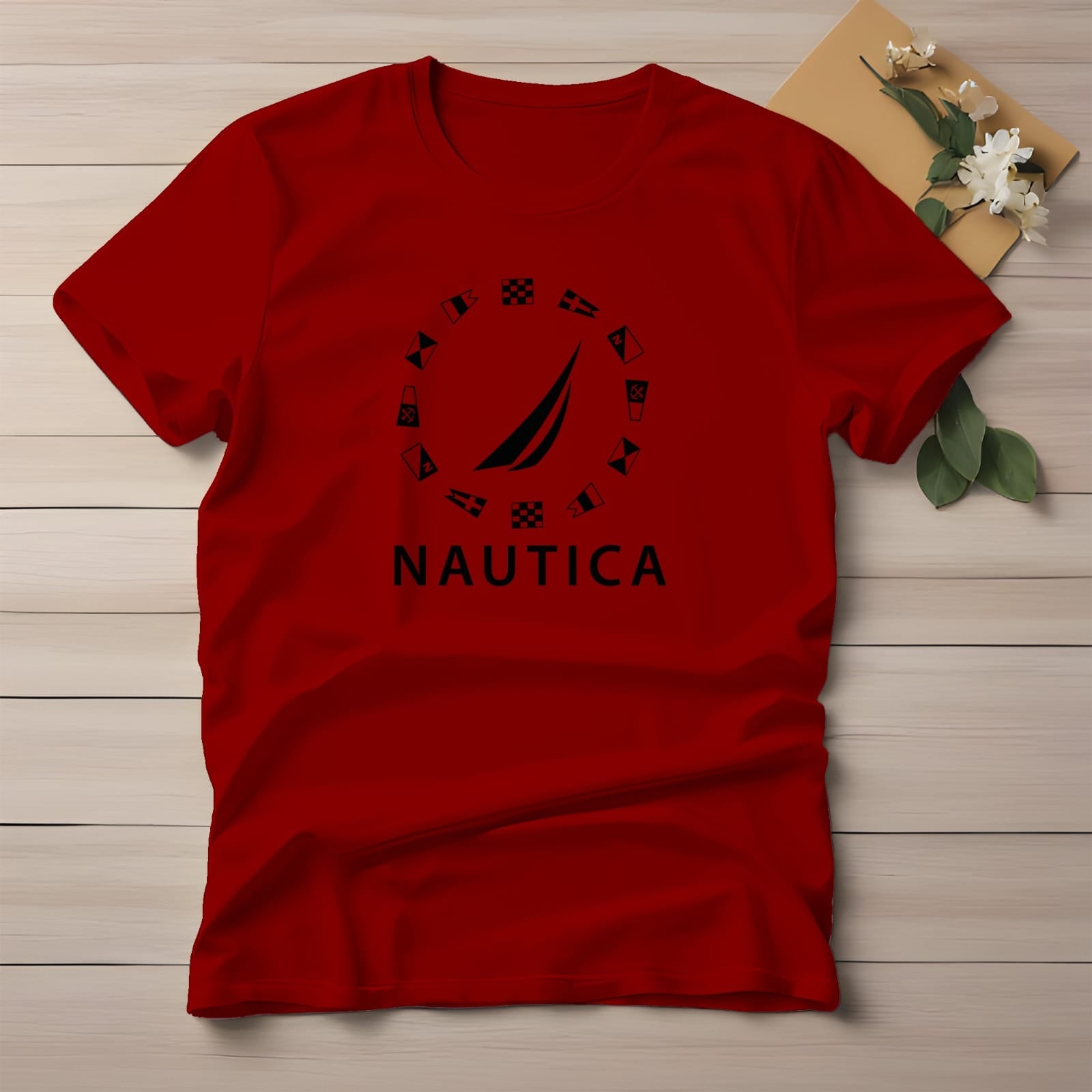 Half Sleeve t-shirt print NAUTICA
