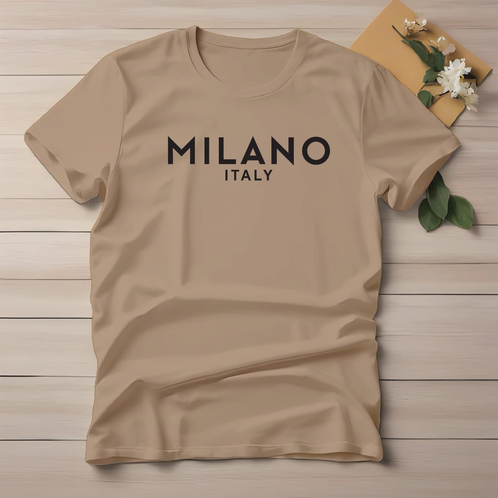 Half Sleeve t-shirt print MILANO