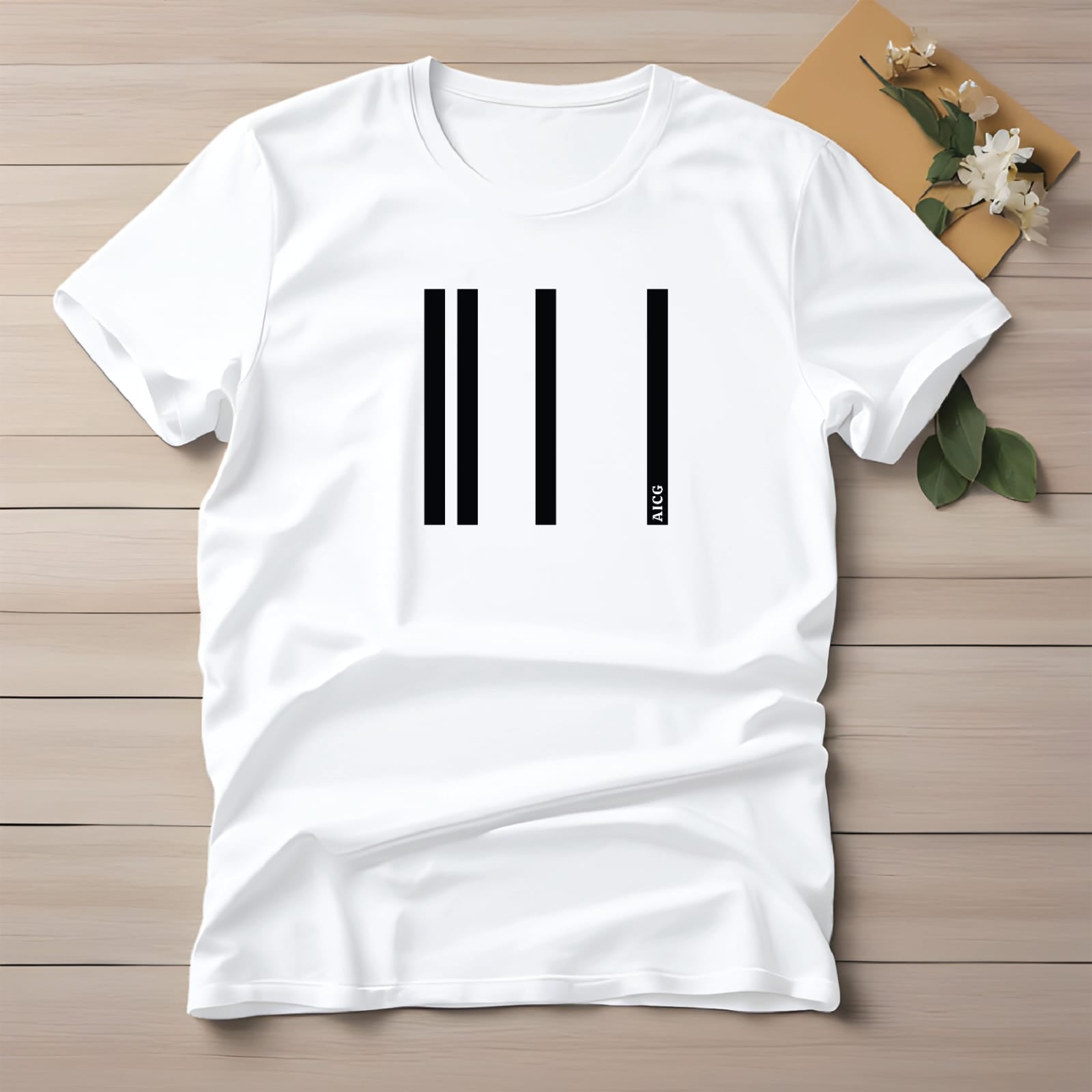 Half Sleeve t-shirt print AICG