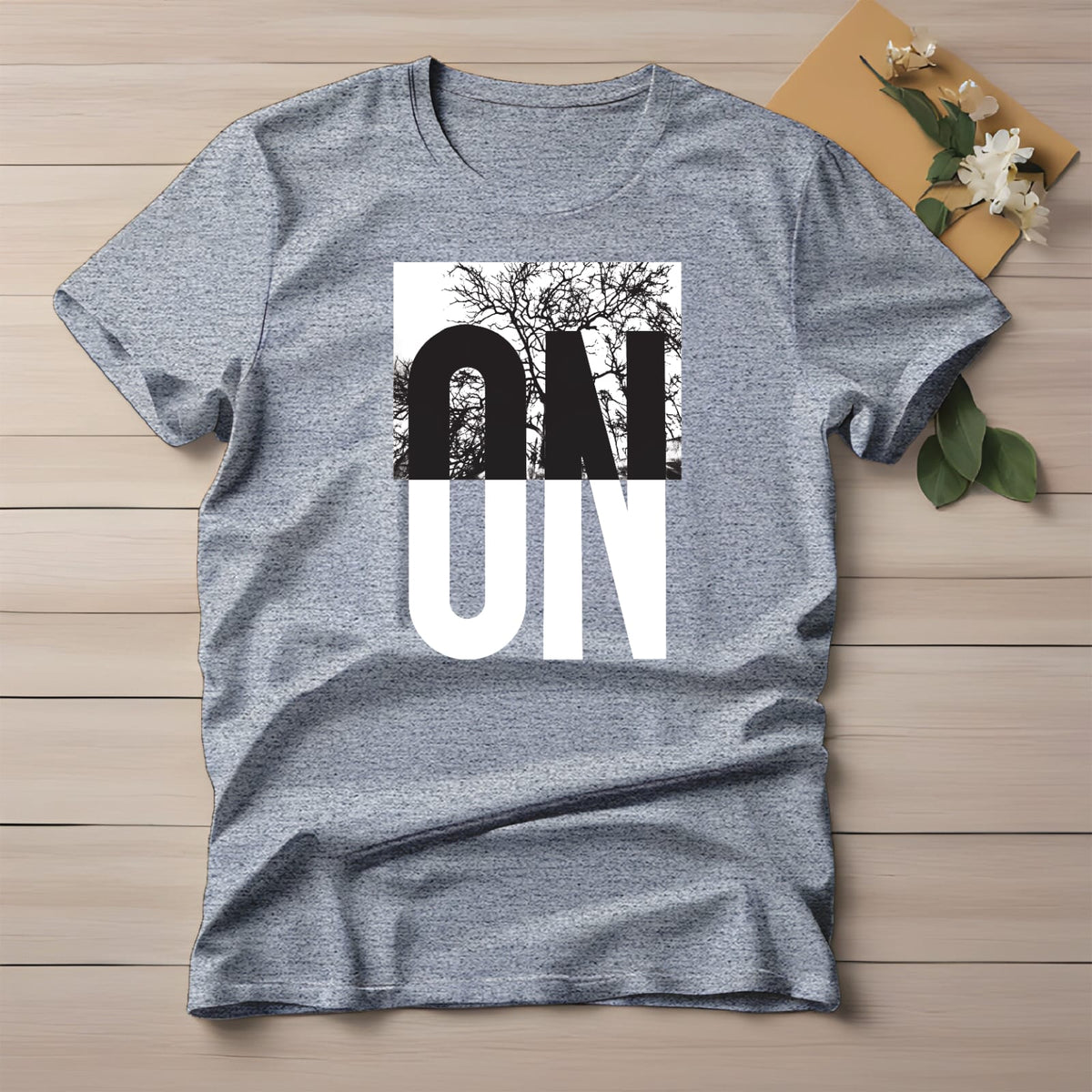 Half Sleeve t-shirt print ON