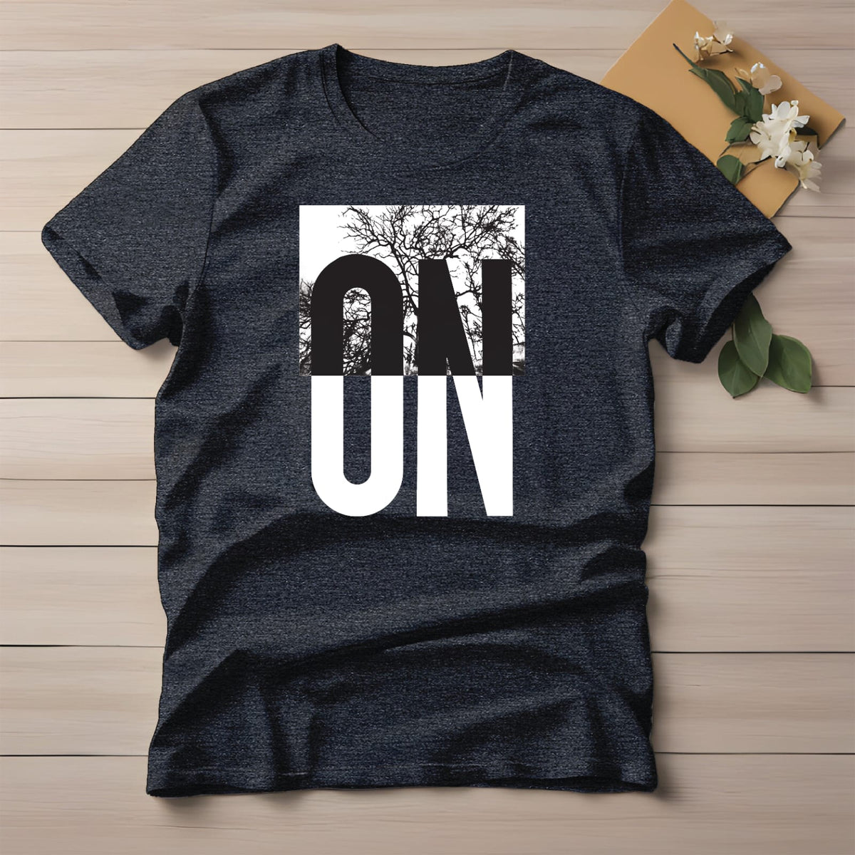 Half Sleeve t-shirt print ON