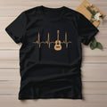 Half Sleeve t-shirt print Guiter