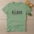 Half Sleeve t-shirt print PARIS eiffel tower