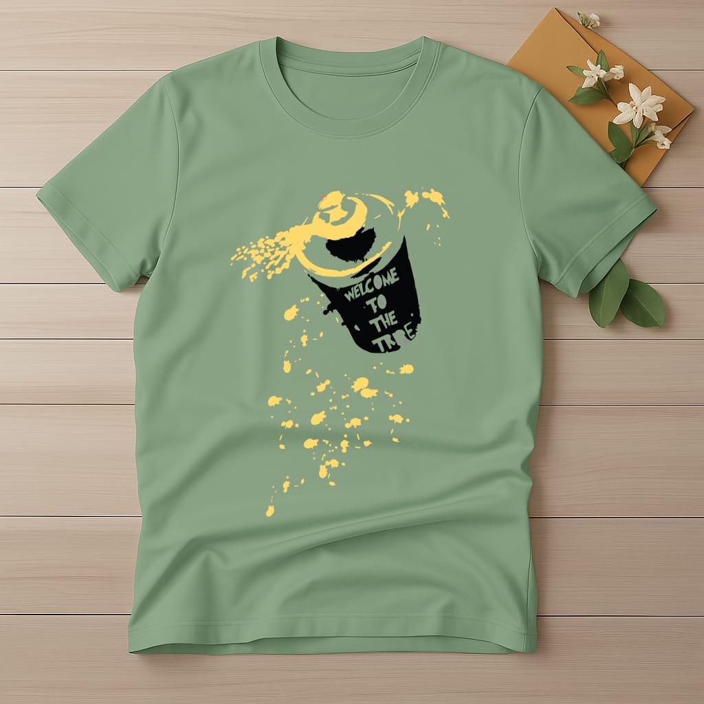 Half Sleeve t-shirt print ALADDIN