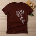 Half Sleeve t-shirt print CHEST DESIGN