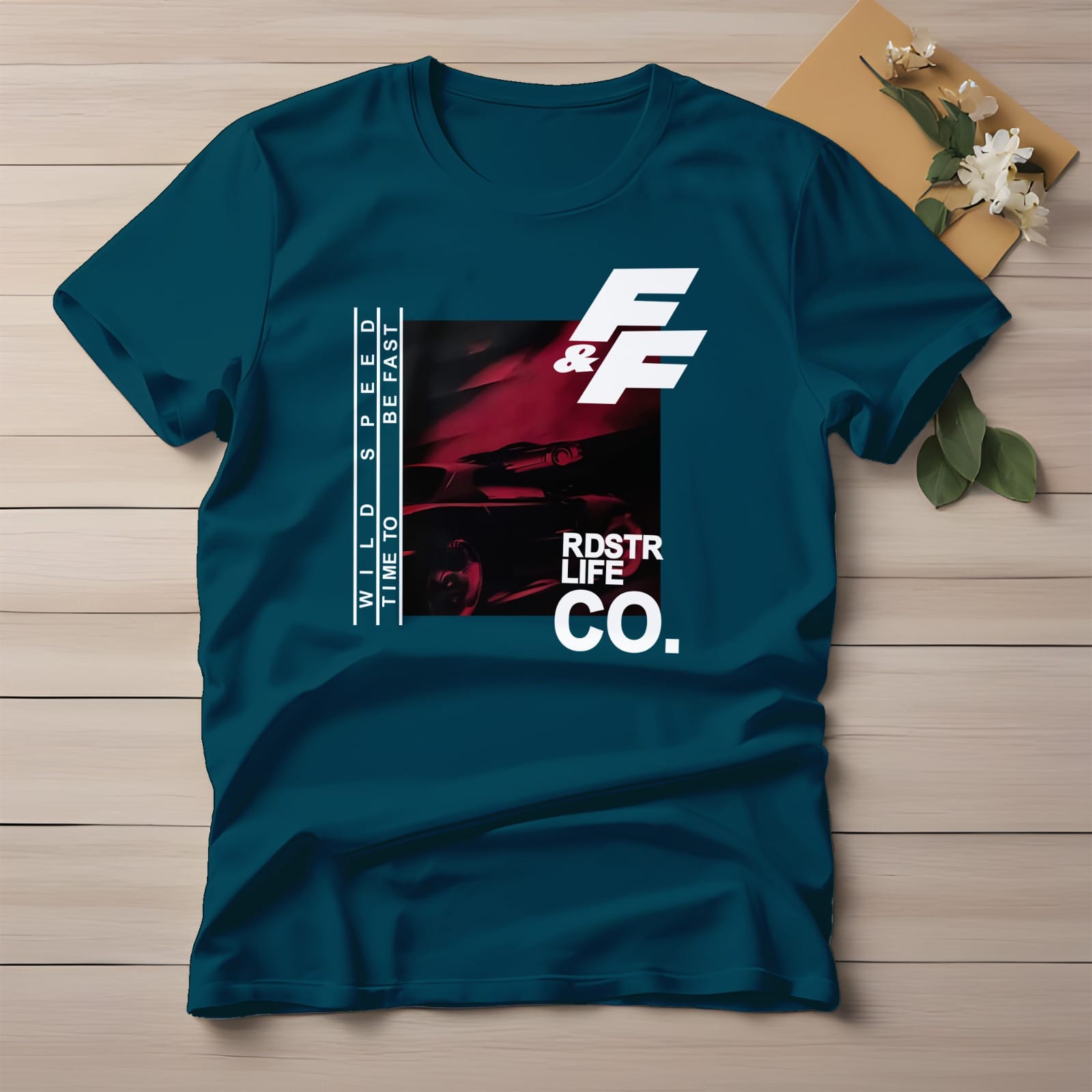 Half Sleeve t-shirt print FF