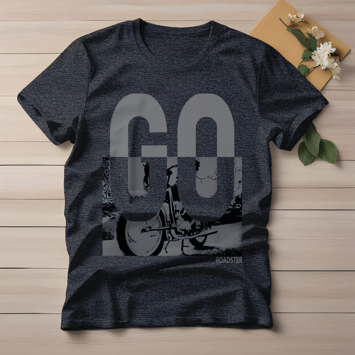 Half Sleeve t-shirt print GO